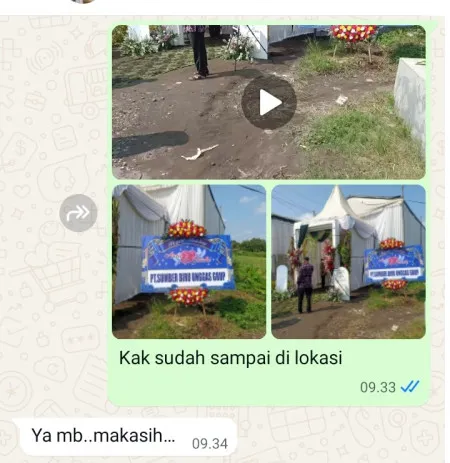 Pengiriman Karangan Bunga Selong