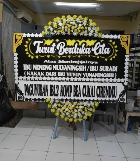 Papan Bunga Duka Selong
